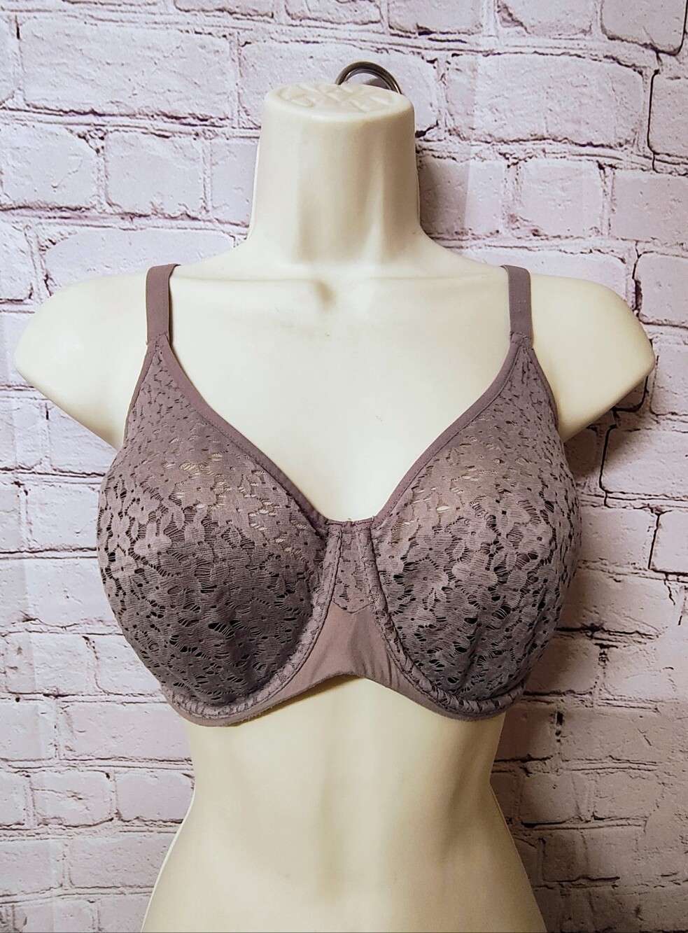 Chantelle Norah Comfort Purple Mauve Bra Underwire 32 DDDD